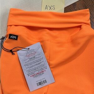 Tiger Friday Women’s Athletic Shorts in Bright Orange
